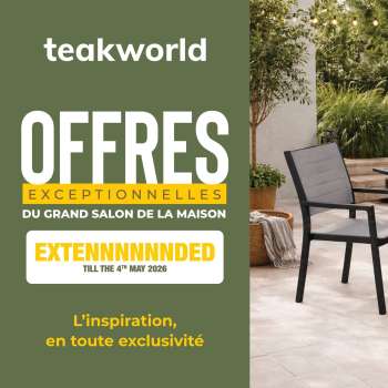 Catalogue Teak World - 02/05/2026 - 04/05/2026.