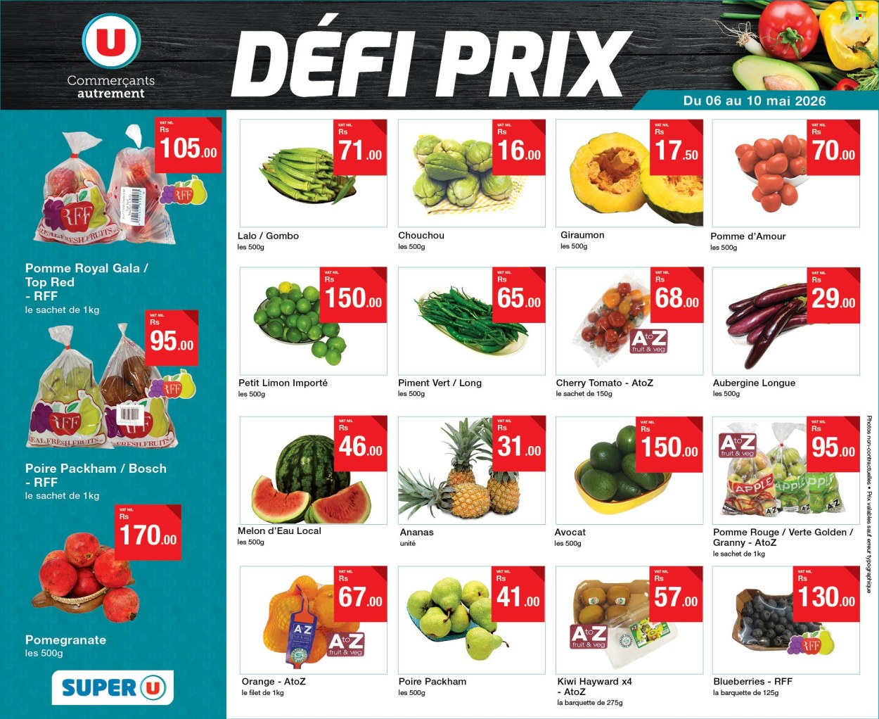 Super U catalogue - 6.05.2026 - 10.05.2026. Page 1