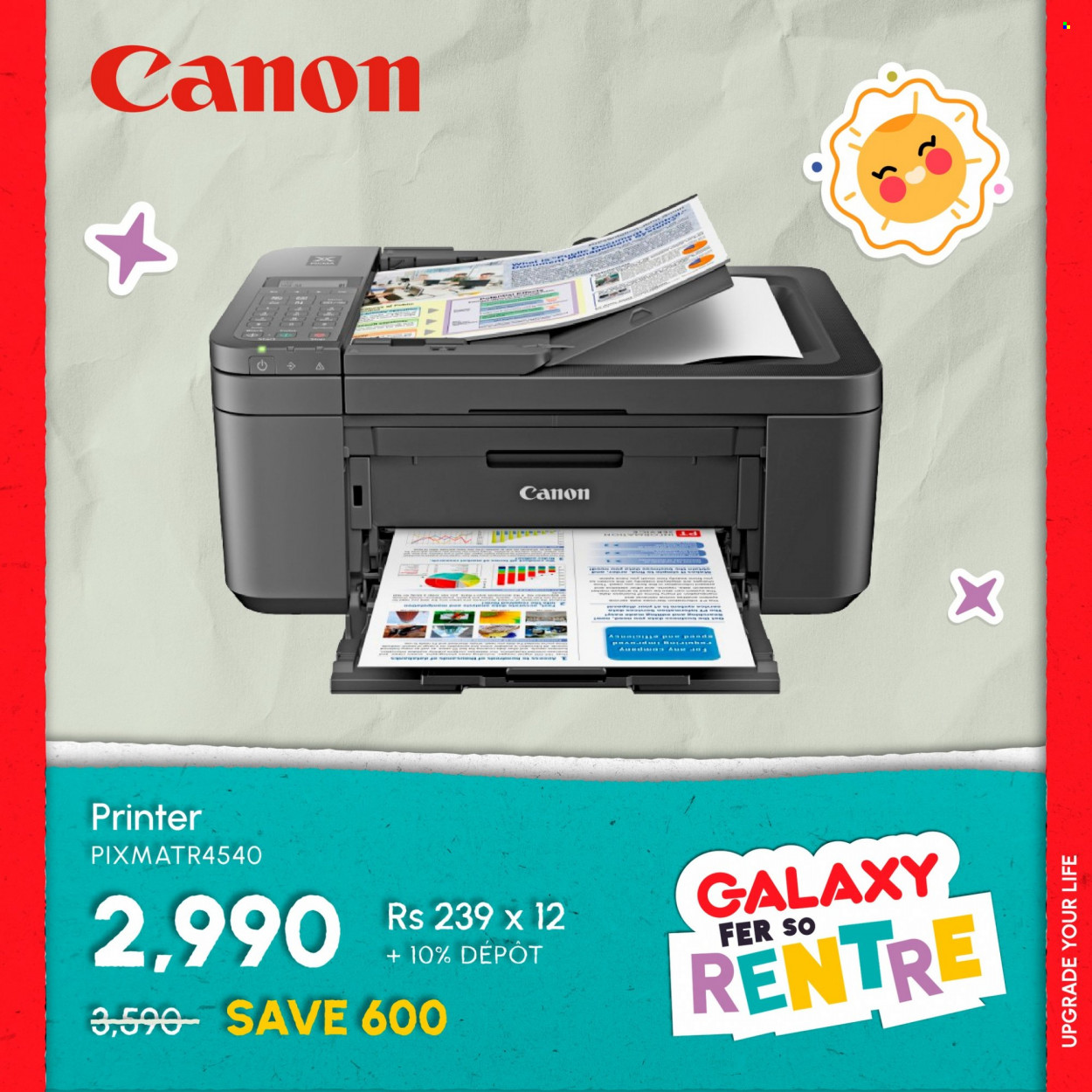 thumbnail - Galaxy Catalogue - Sales products - printer, Canon. Page 5.