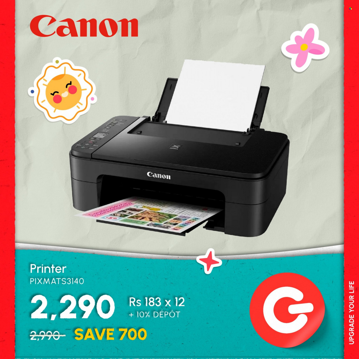 thumbnail - Galaxy Catalogue - Sales products - printer, Canon. Page 15.