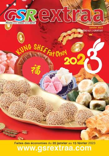 Catalogue GSR - 20/01/2023 - 15/02/2023.