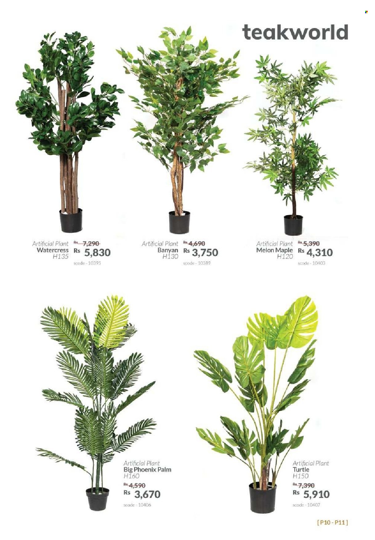 Teak World catalogue. Page 11