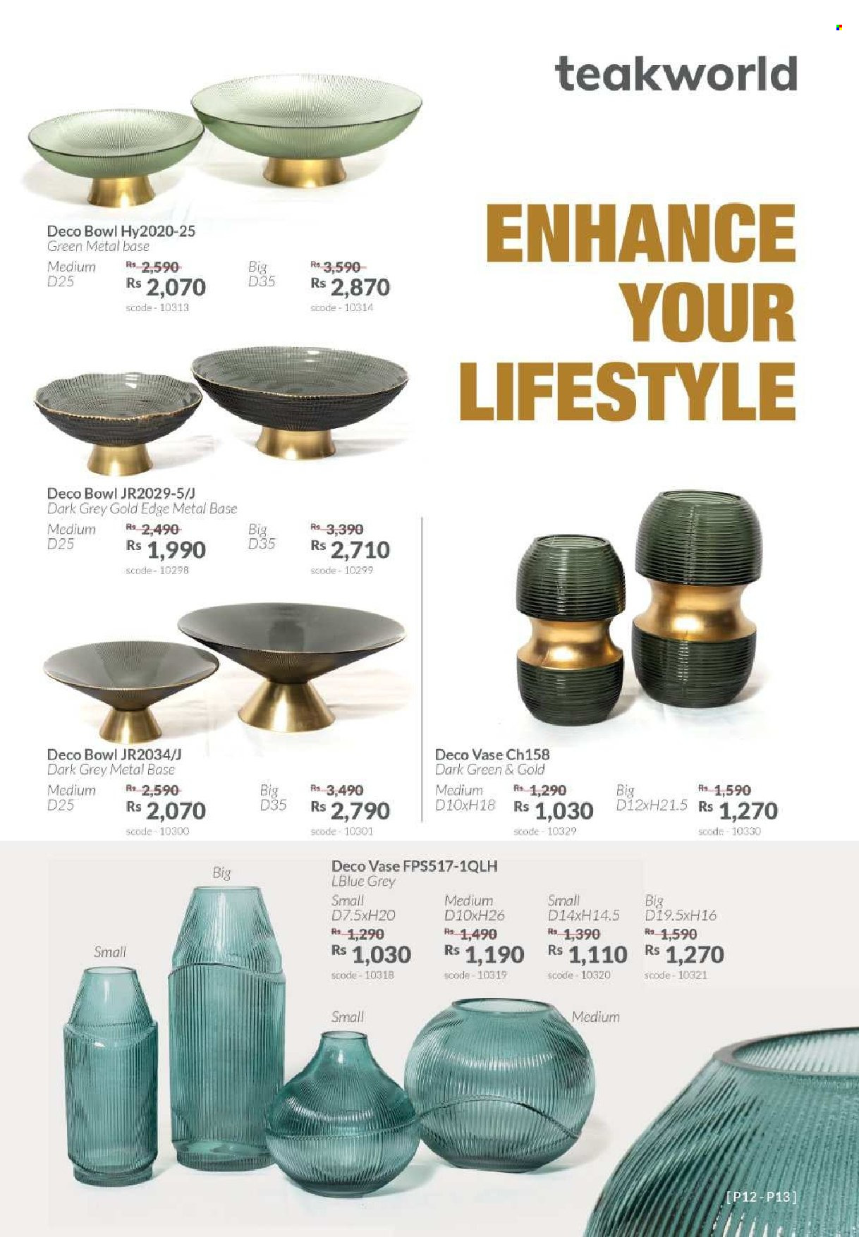 Teak World catalogue. Page 13