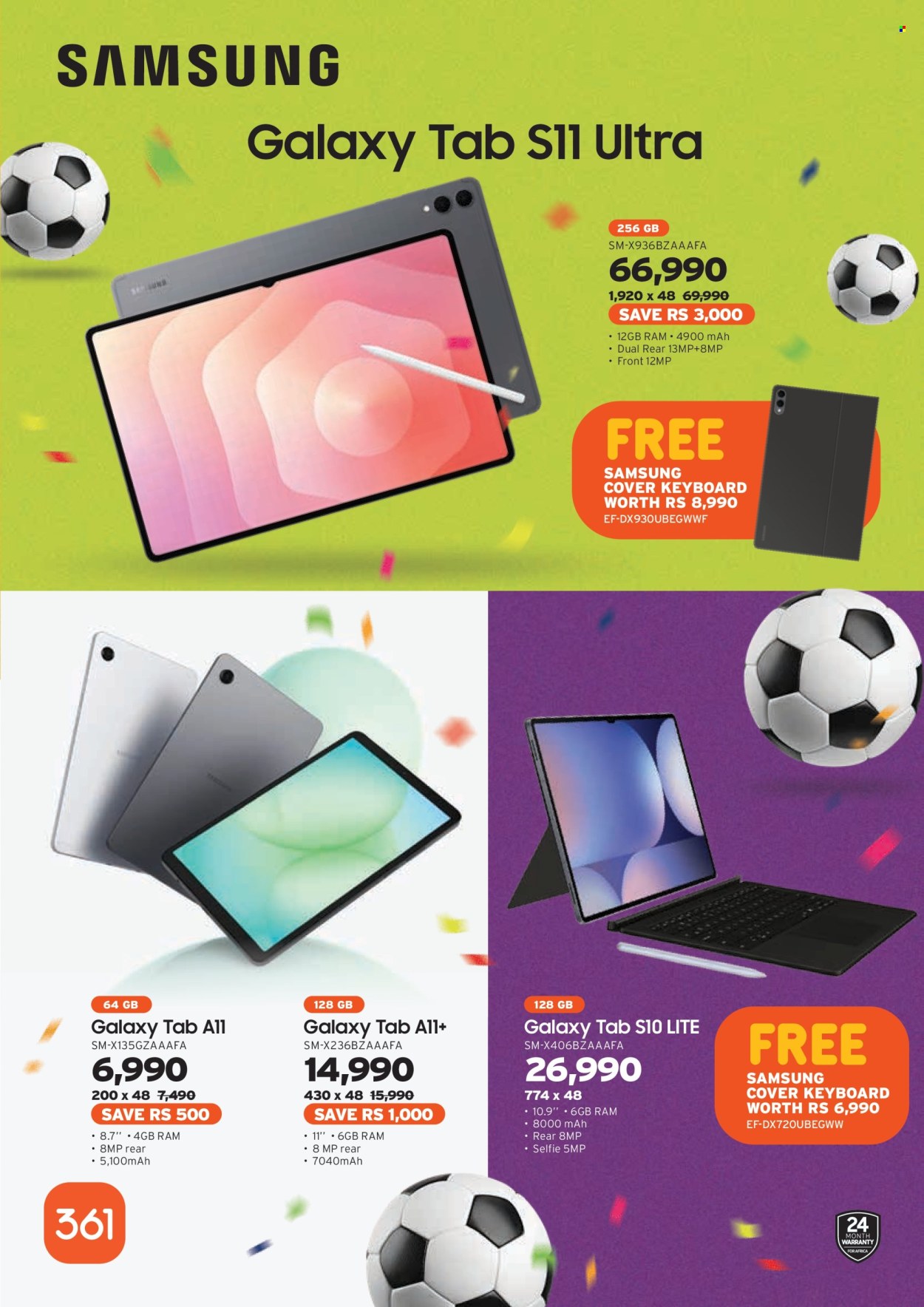 361 catalogue. Page 7