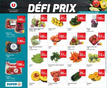 Super U Catalogue - 24.06.2026 - 28.06.2026.