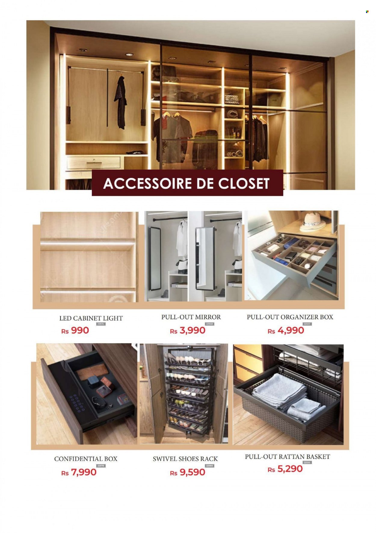 thumbnail - TFP Catalogue - Sales products - cabinet, closet system, mirror. Page 31.