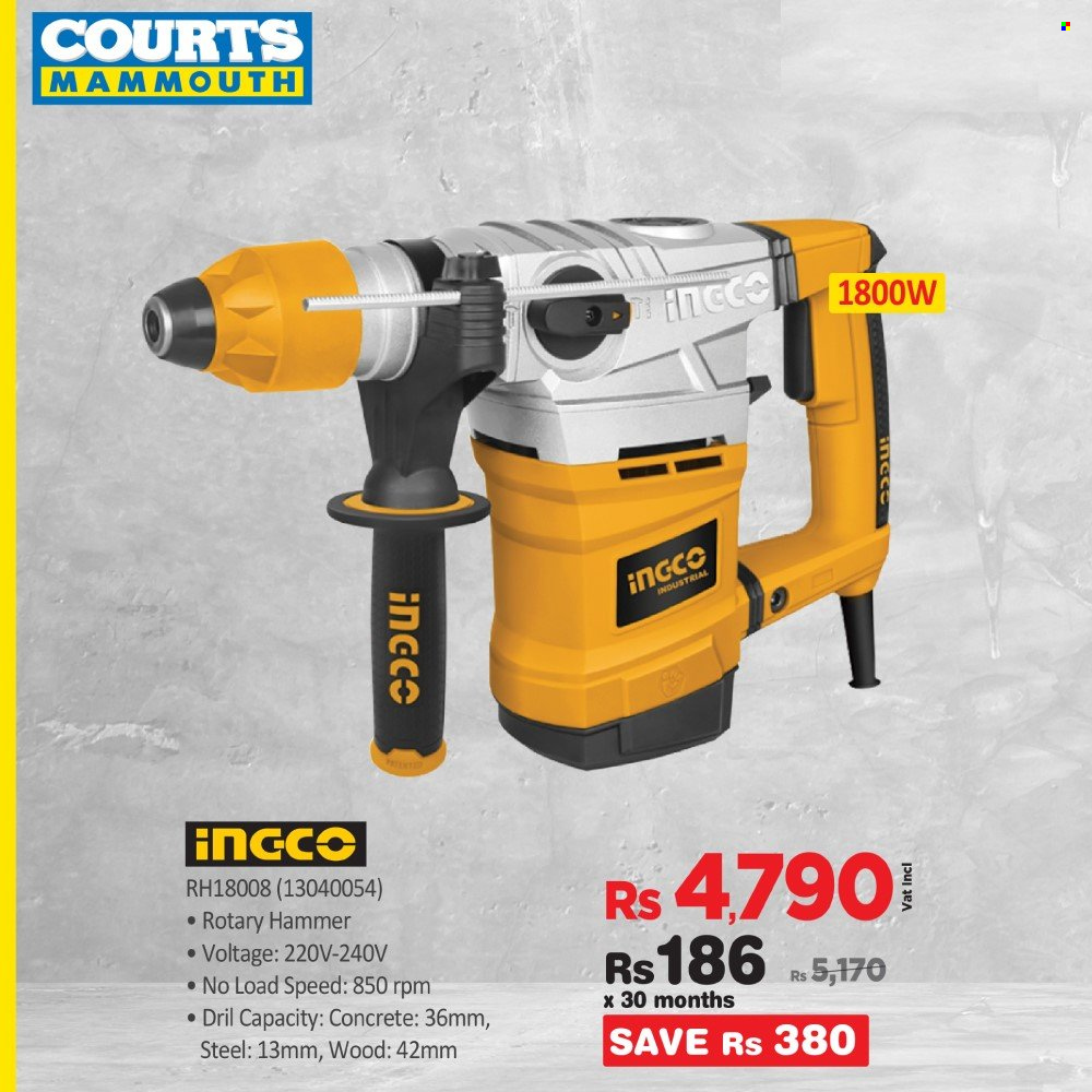 Courts Mammouth catalogue. Page 2
