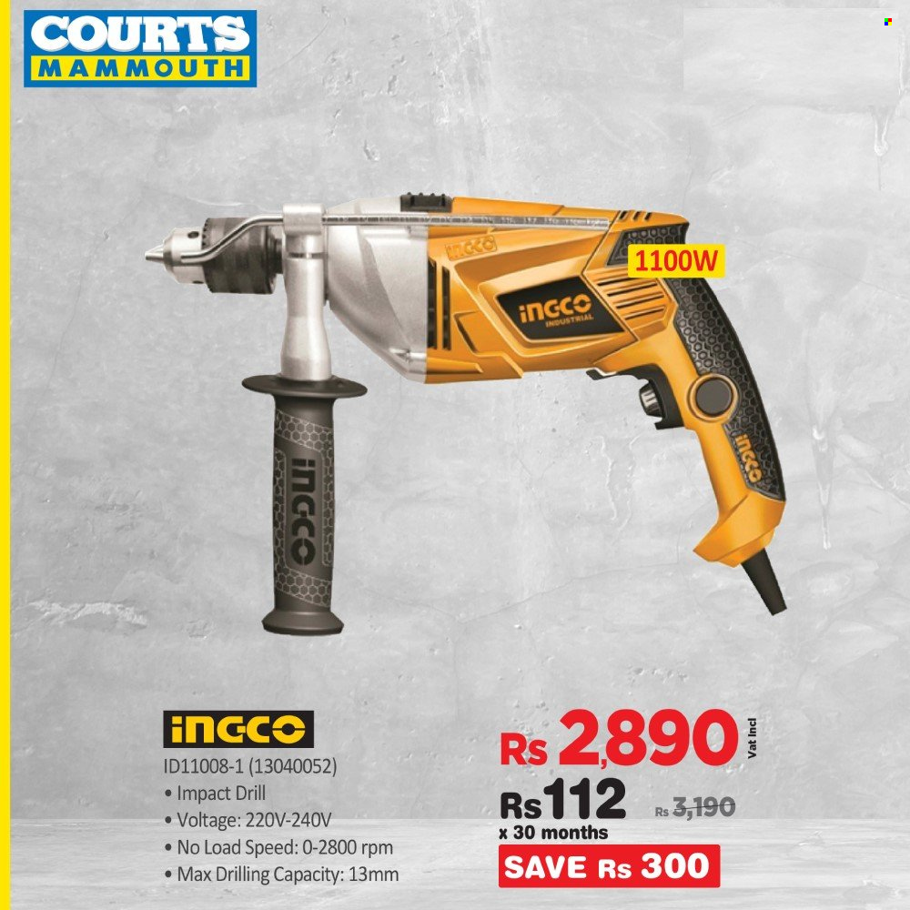 Courts Mammouth catalogue. Page 8