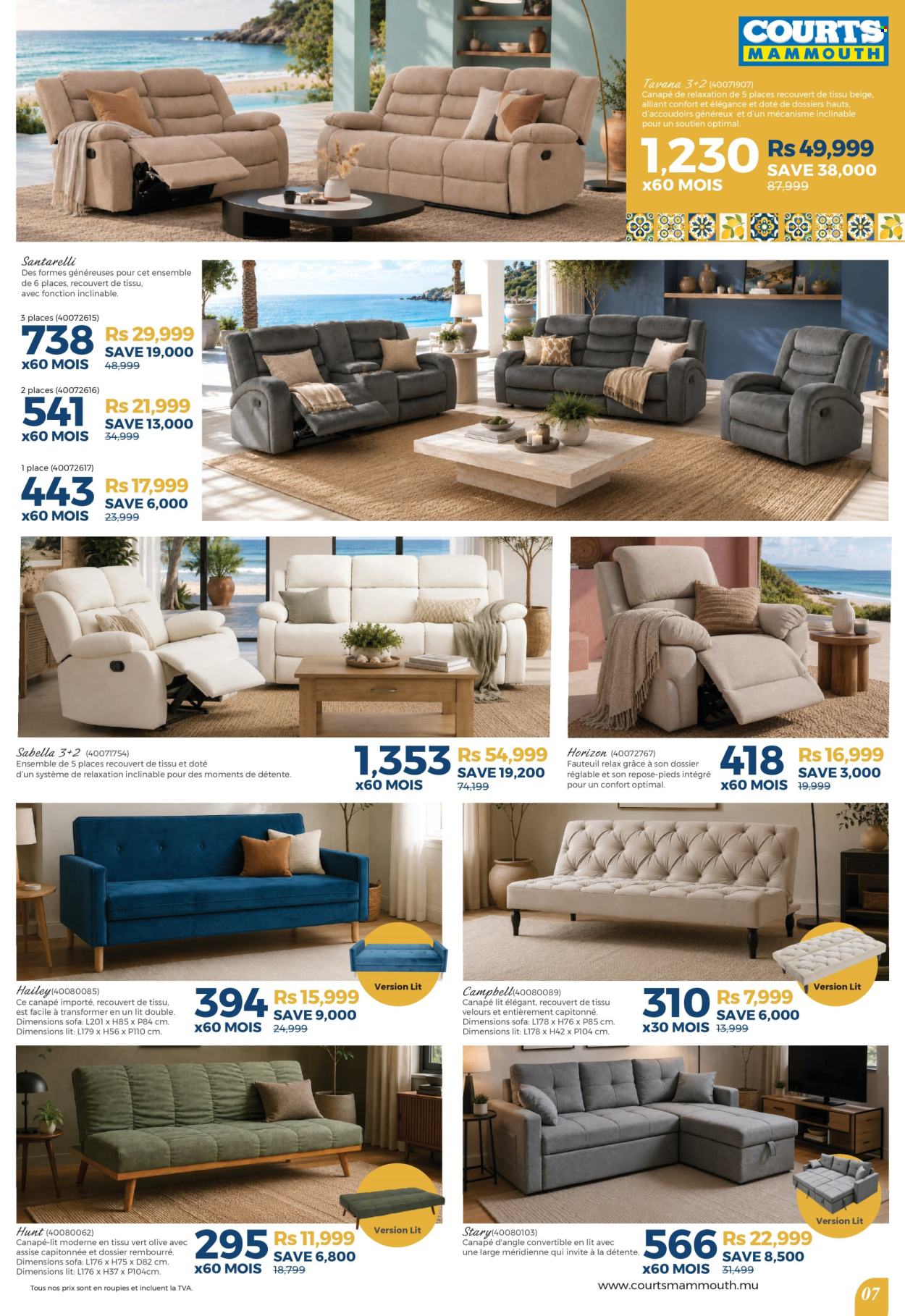 Courts Mammouth catalogue - 26.06.2026 - 14.07.2026. Page 7