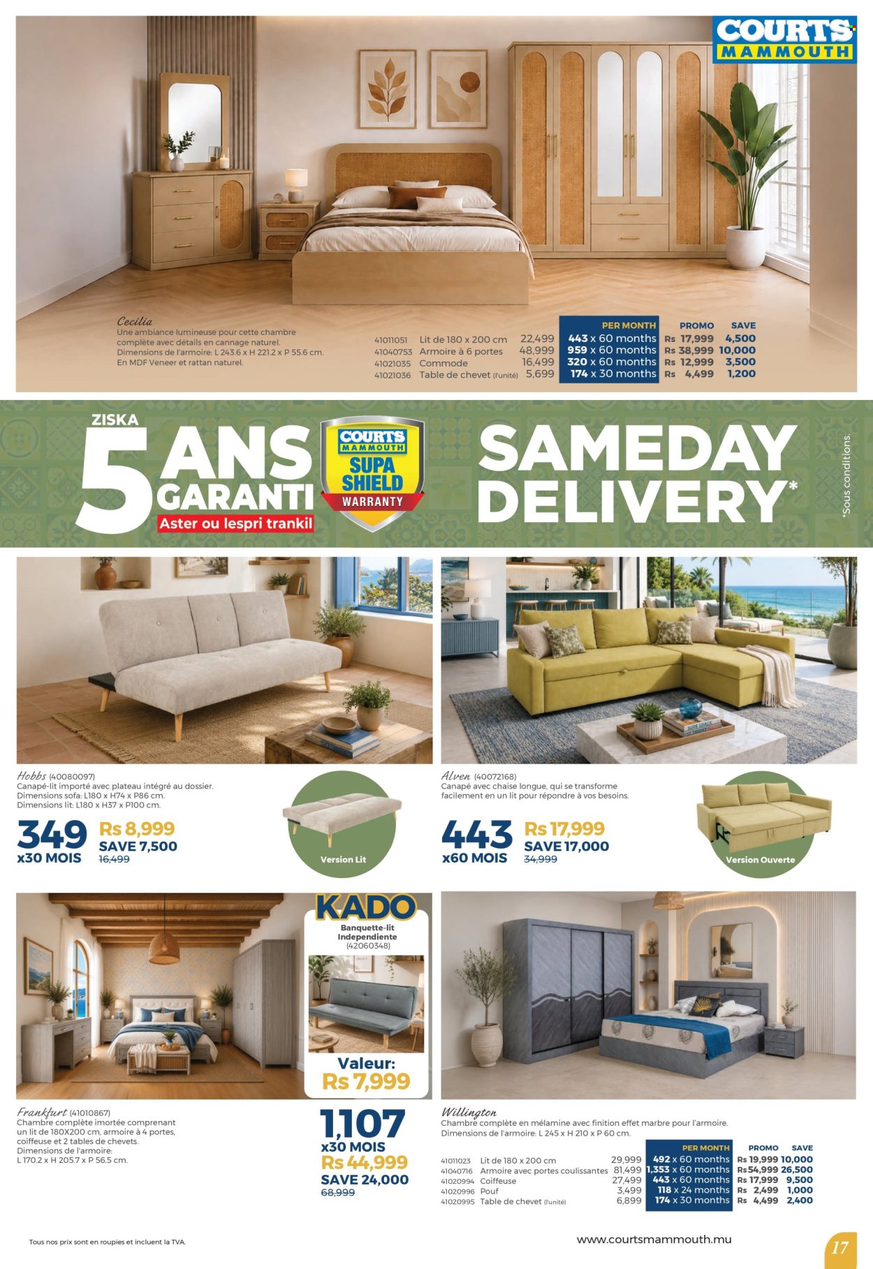 Courts Mammouth catalogue - 26.06.2026 - 14.07.2026. Page 17