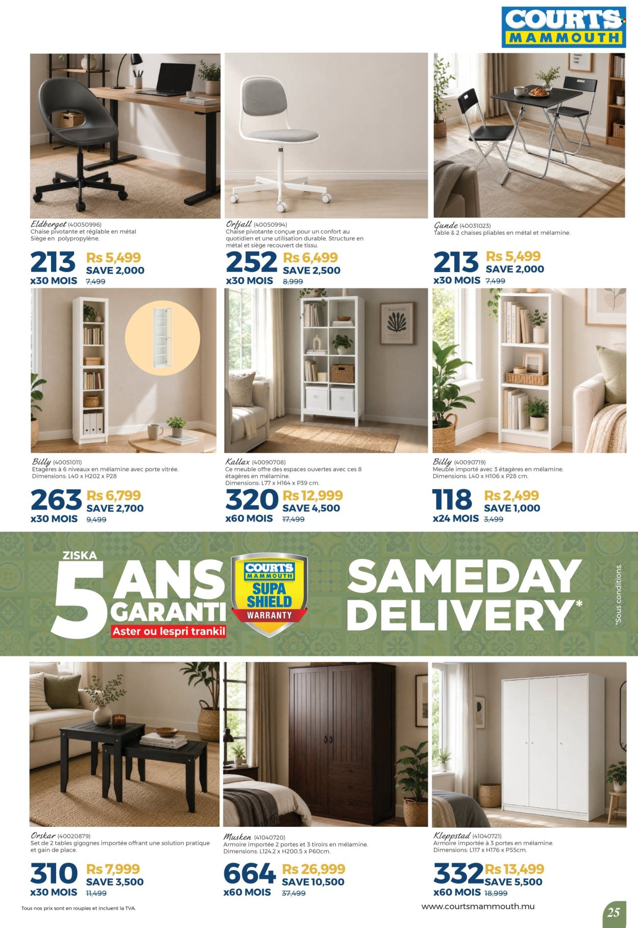 Courts Mammouth catalogue - 26.06.2026 - 14.07.2026. Page 25