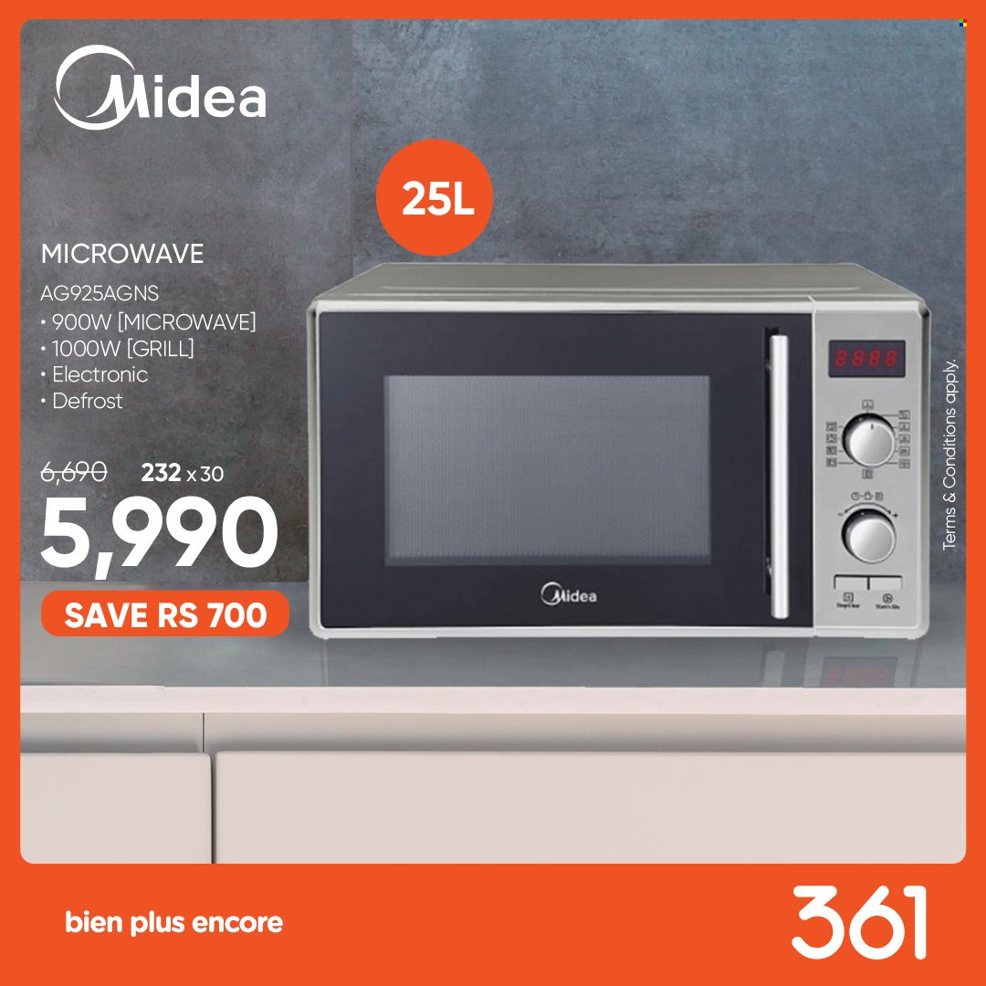 thumbnail - 361 Catalogue - Sales products - Midea, microwave. Page 12.