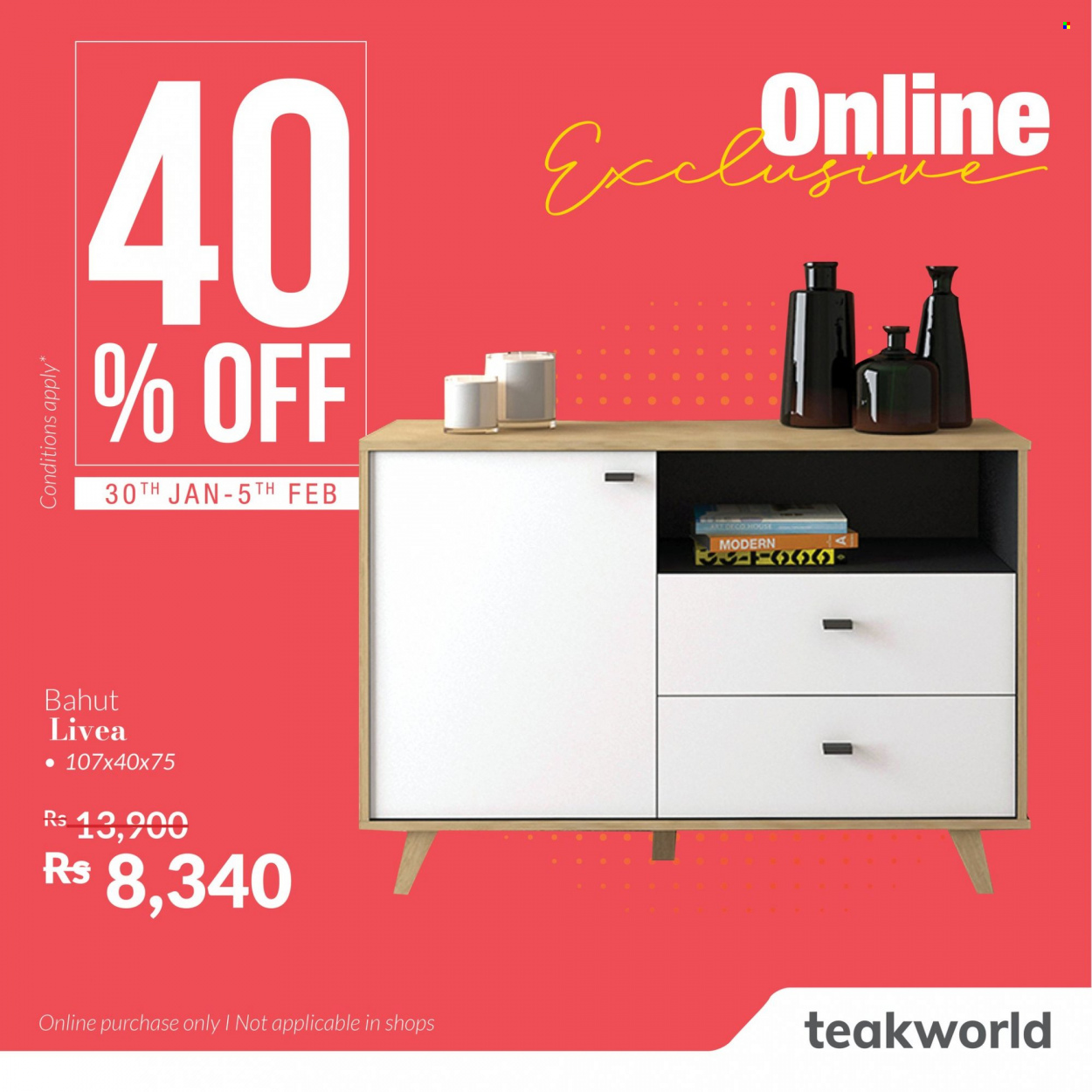 Teak World catalogue. Page 5