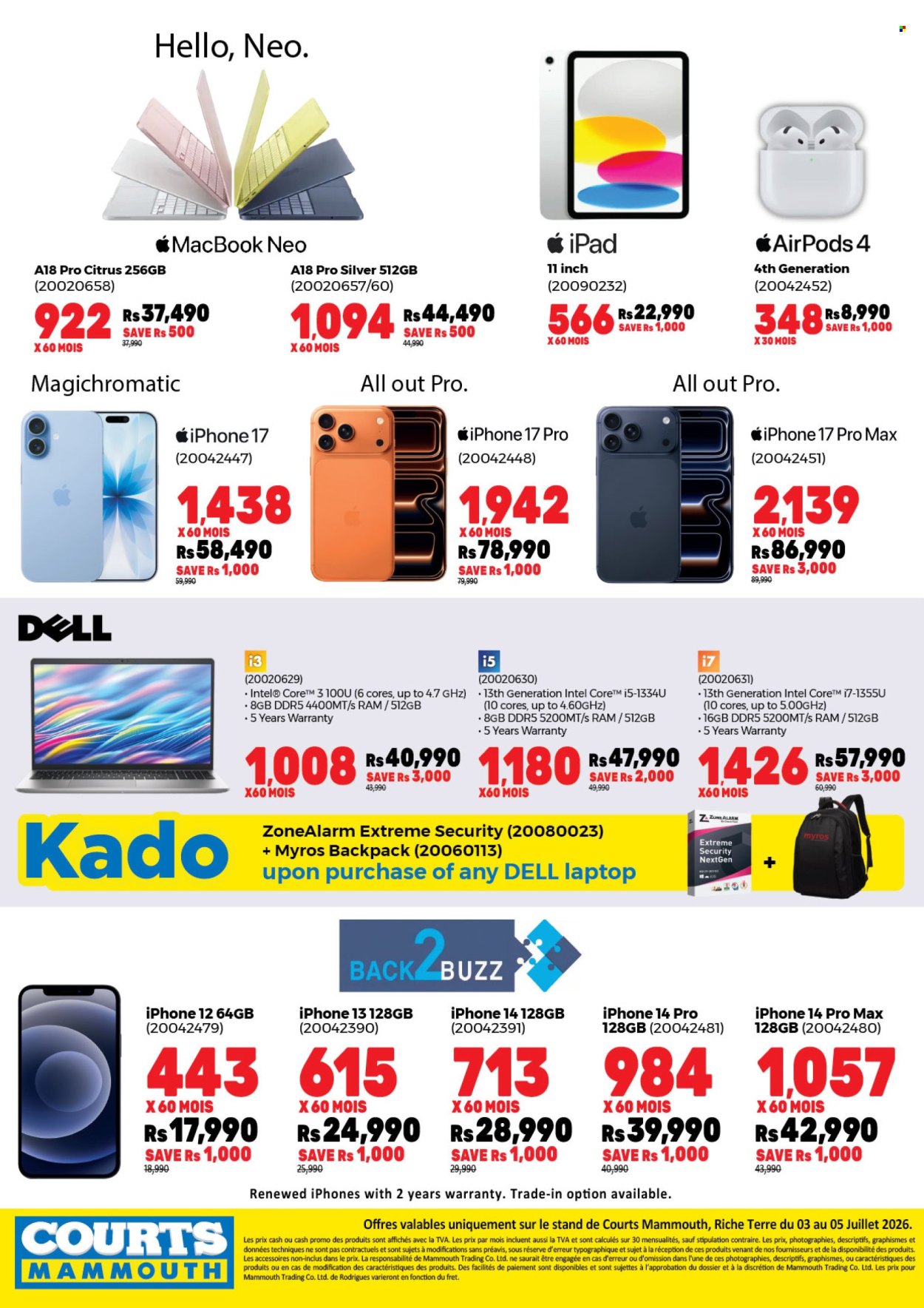 Courts Mammouth catalogue - 3.07.2026 - 5.07.2026. Page 7