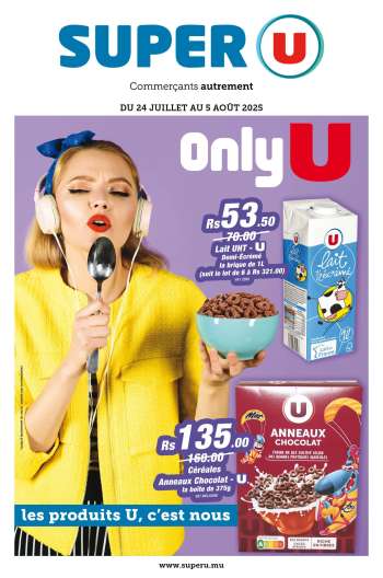 Catalogue Super U - 24/07/2026 - 05/08/2026.