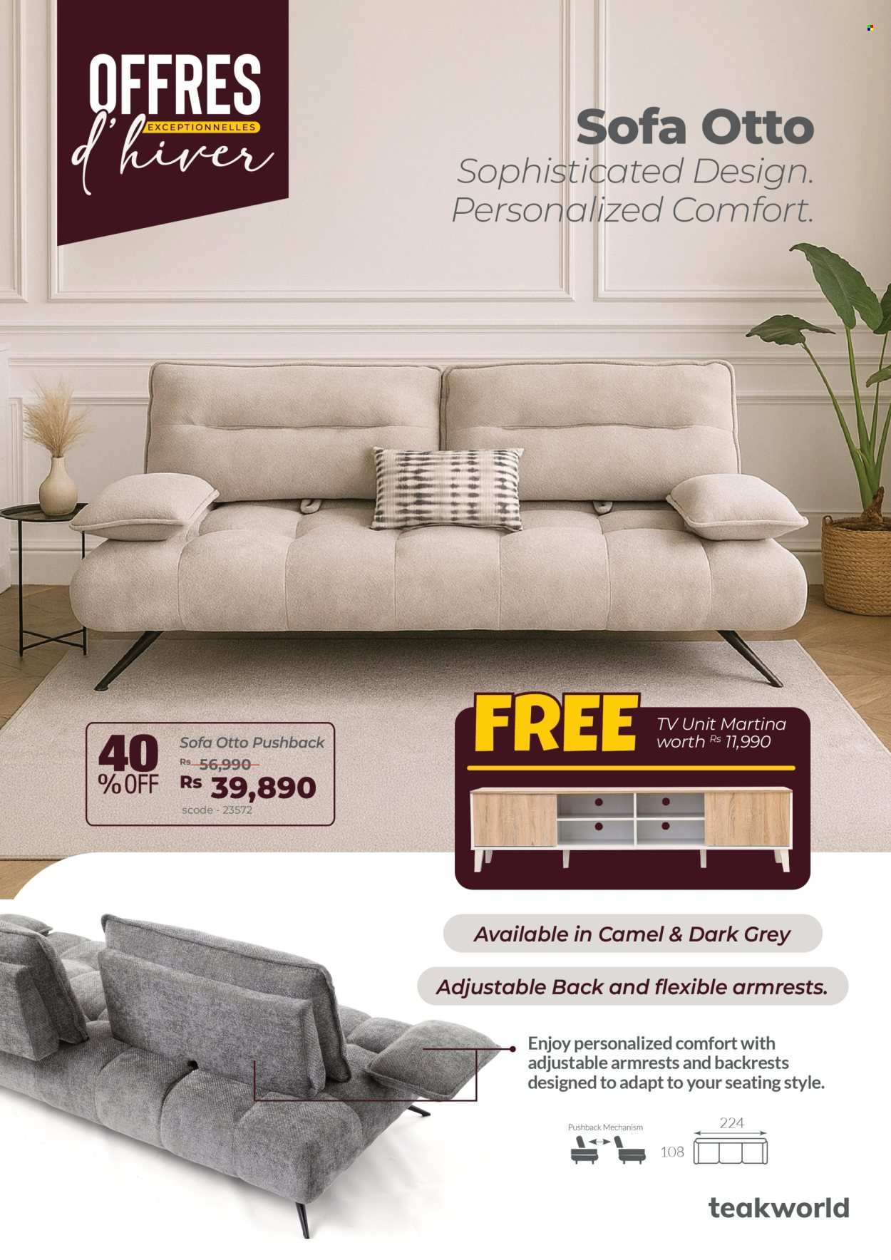 Teak World catalogue. Page 4