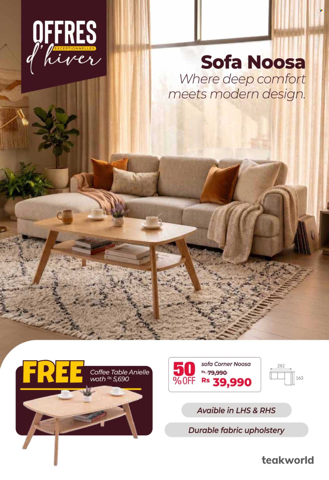 Teak World catalogue. Page 5