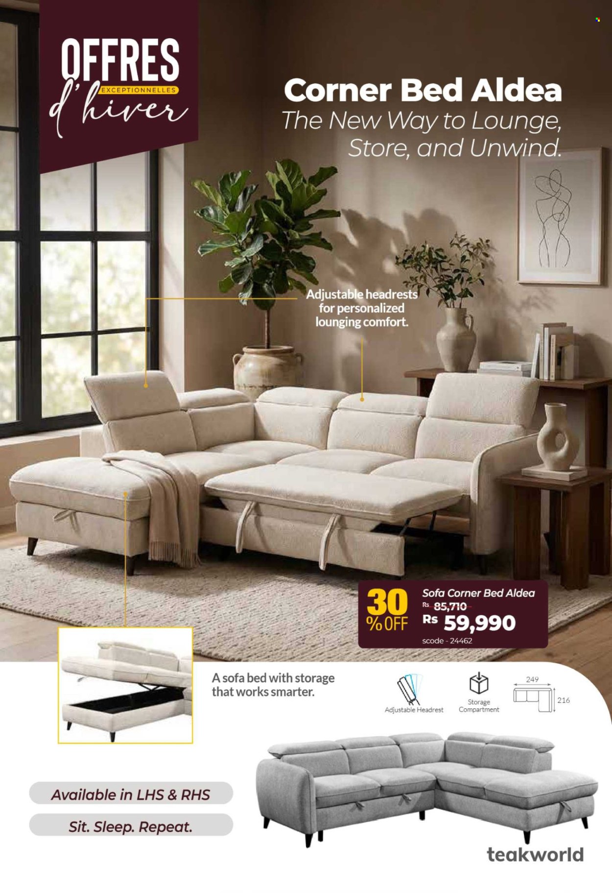 Teak World catalogue. Page 8