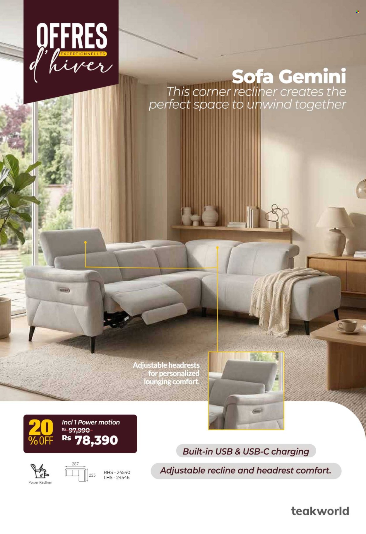 Teak World catalogue. Page 10