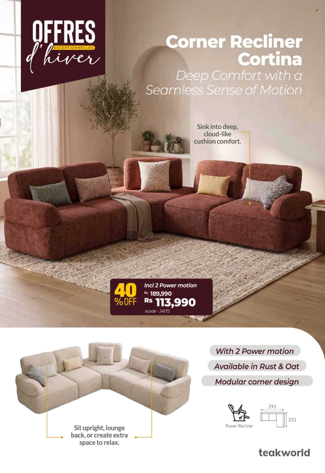 Teak World catalogue. Page 12