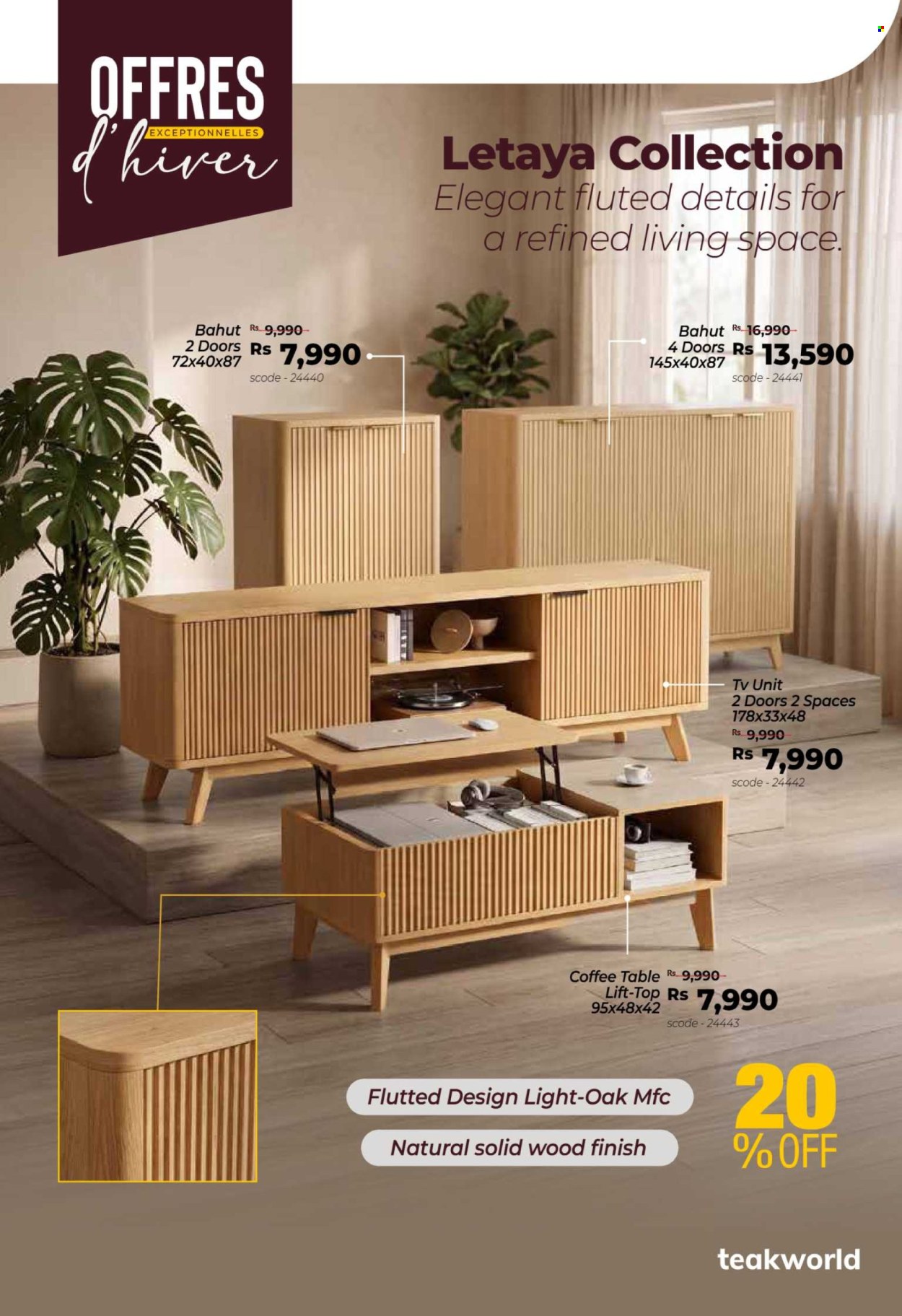 Teak World catalogue. Page 17