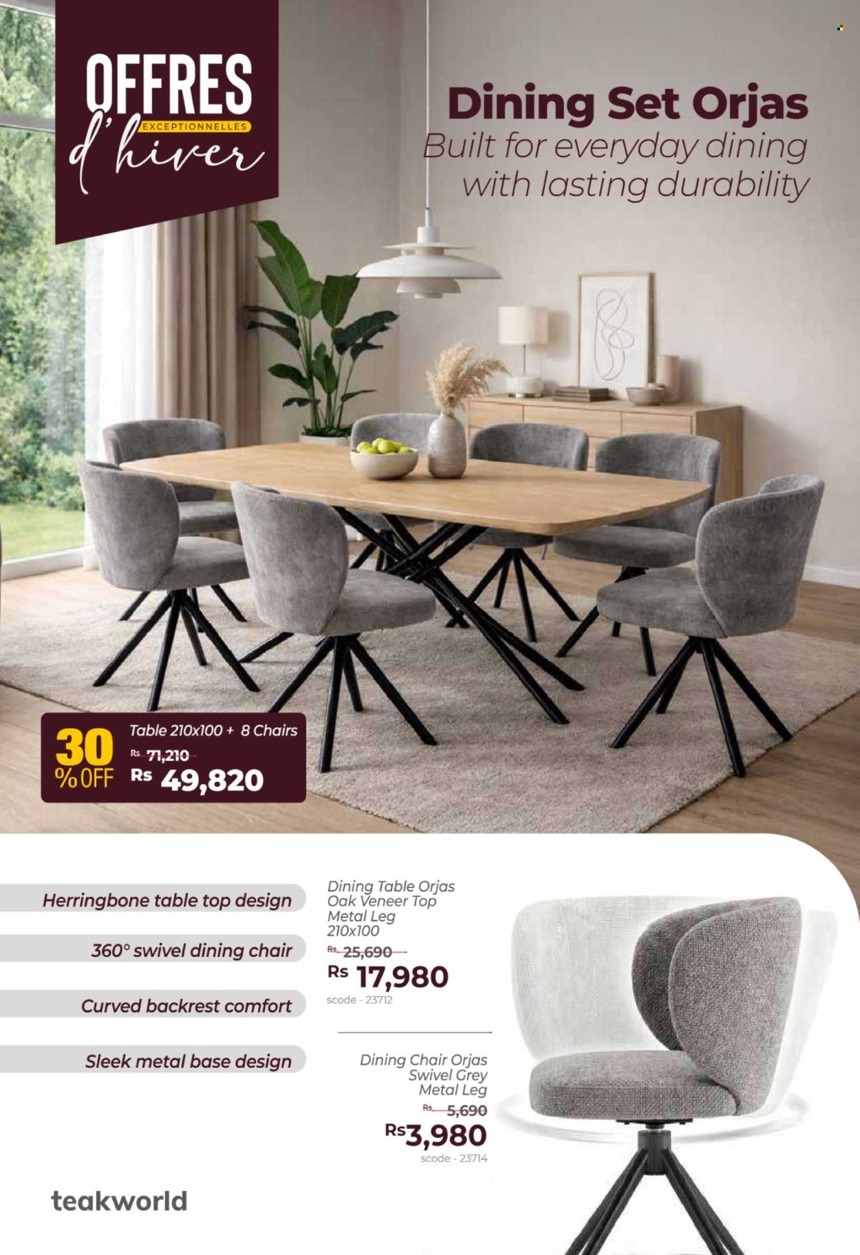 Teak World catalogue. Page 21