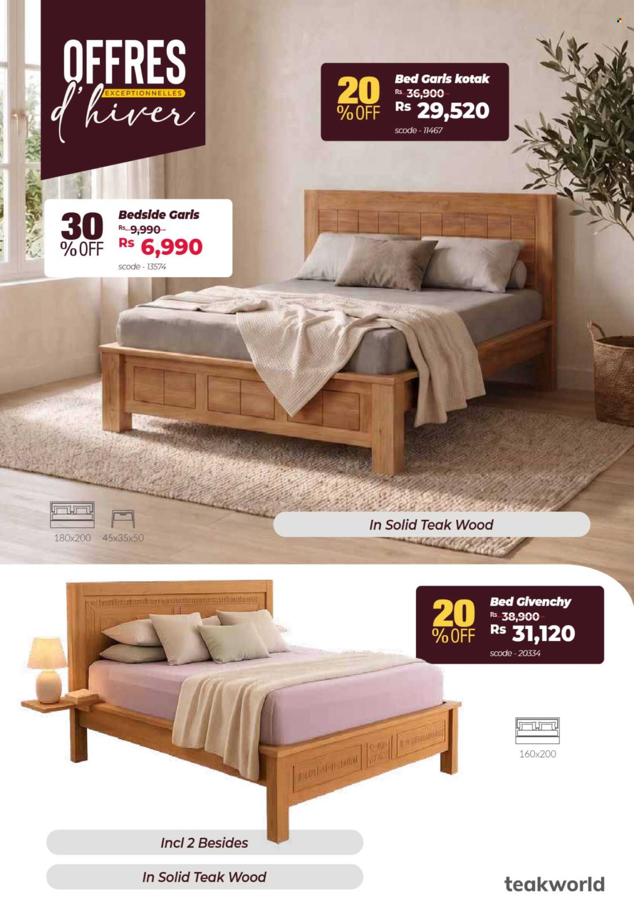 Teak World catalogue. Page 31
