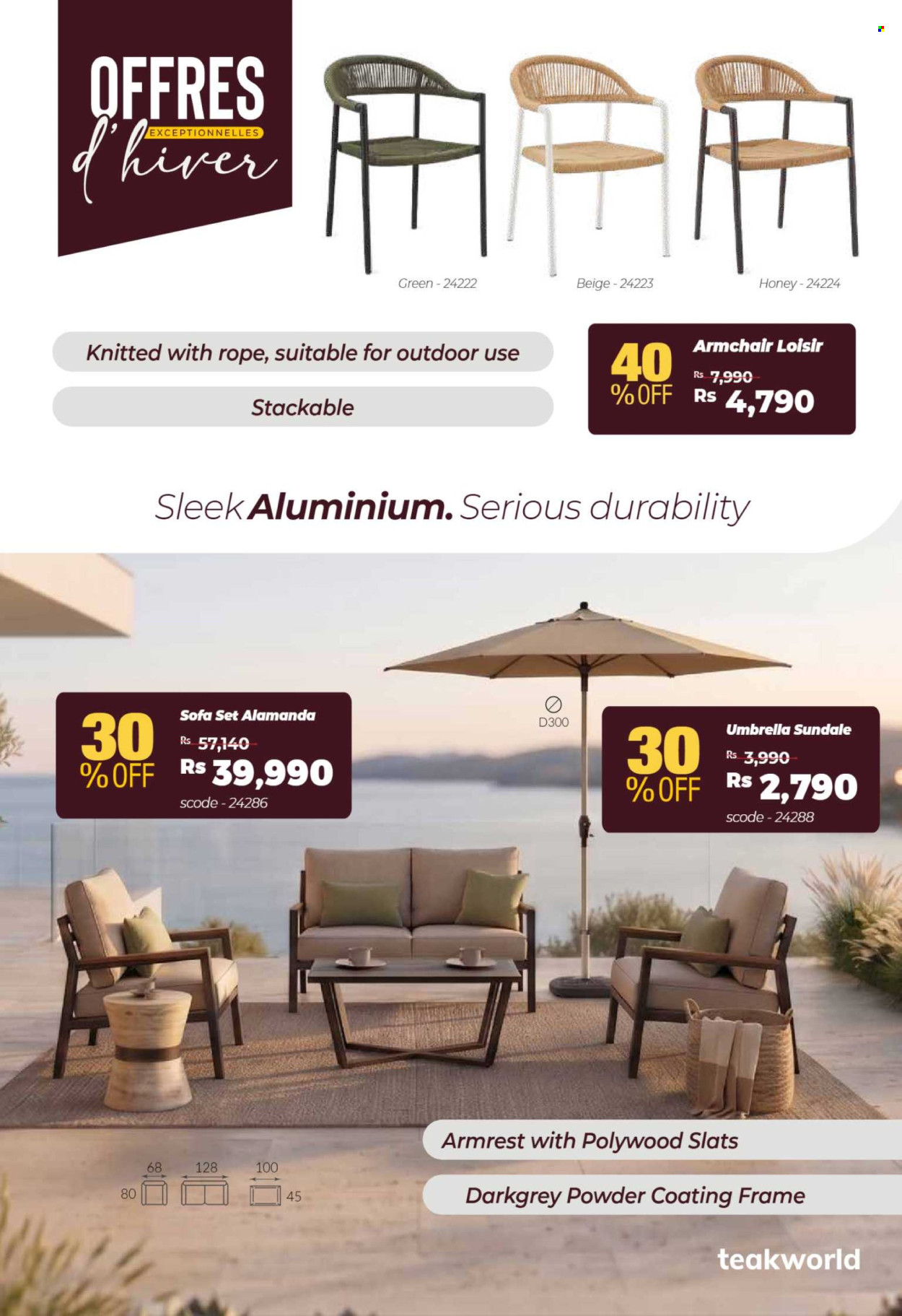 Teak World catalogue. Page 38