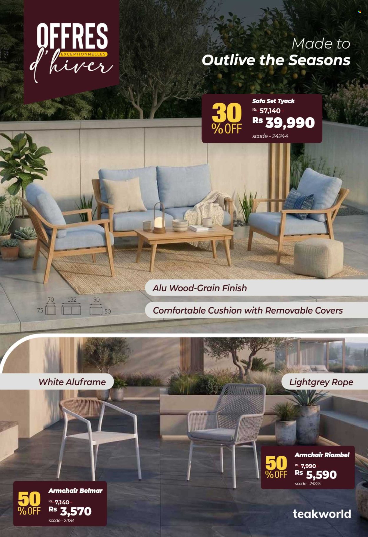 Teak World catalogue. Page 39