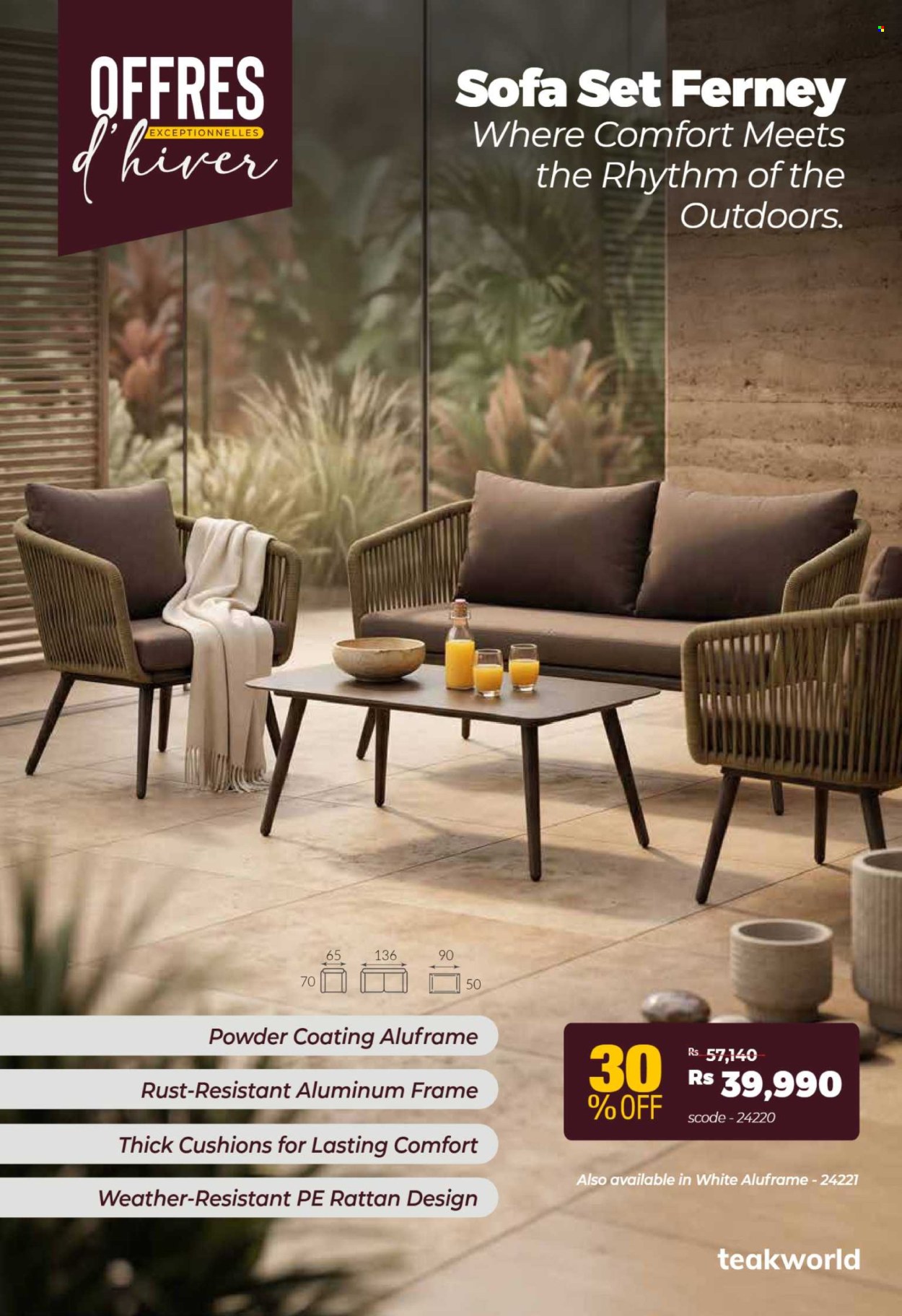 Teak World catalogue. Page 40