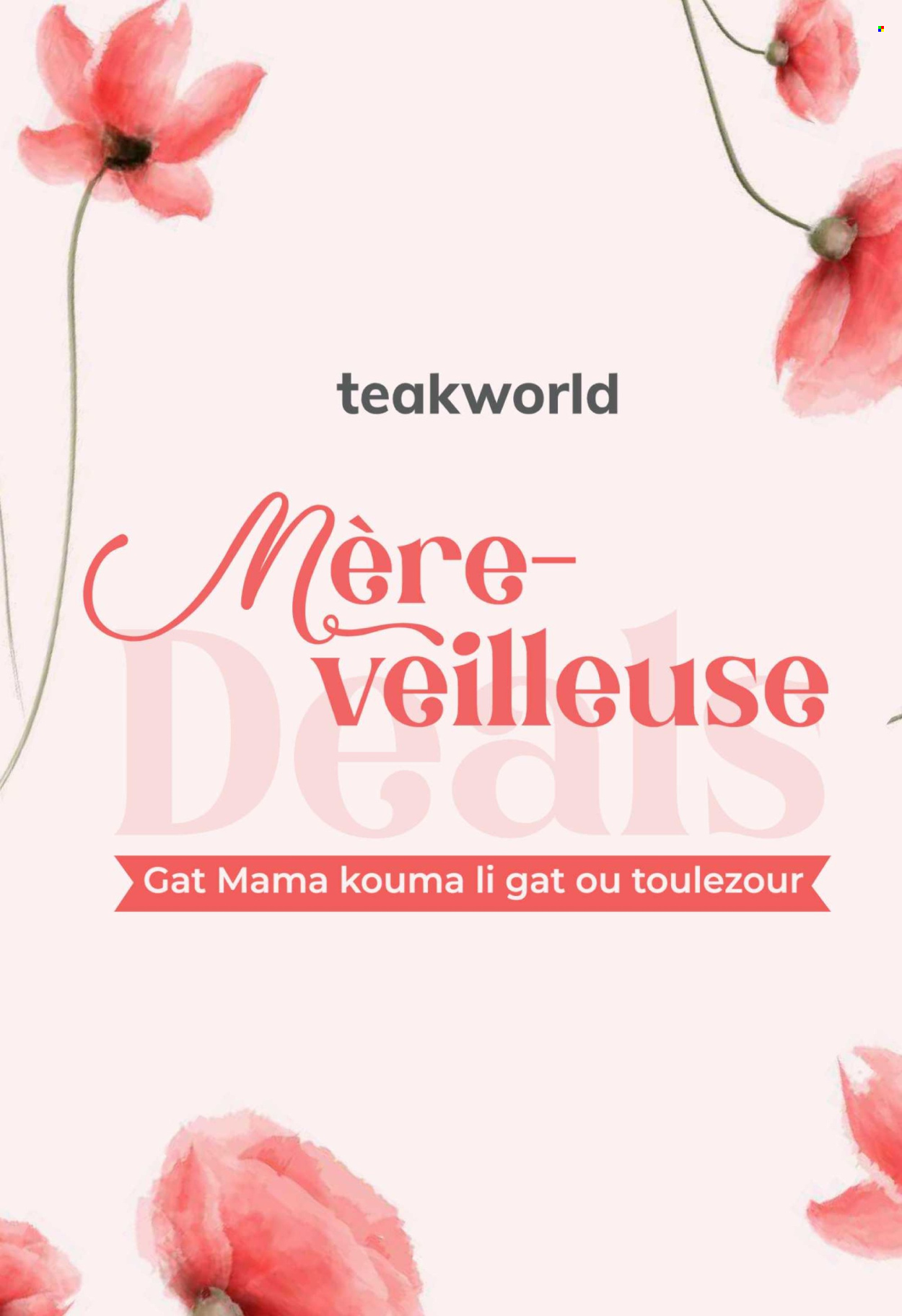 Teak World catalogue. Page 55
