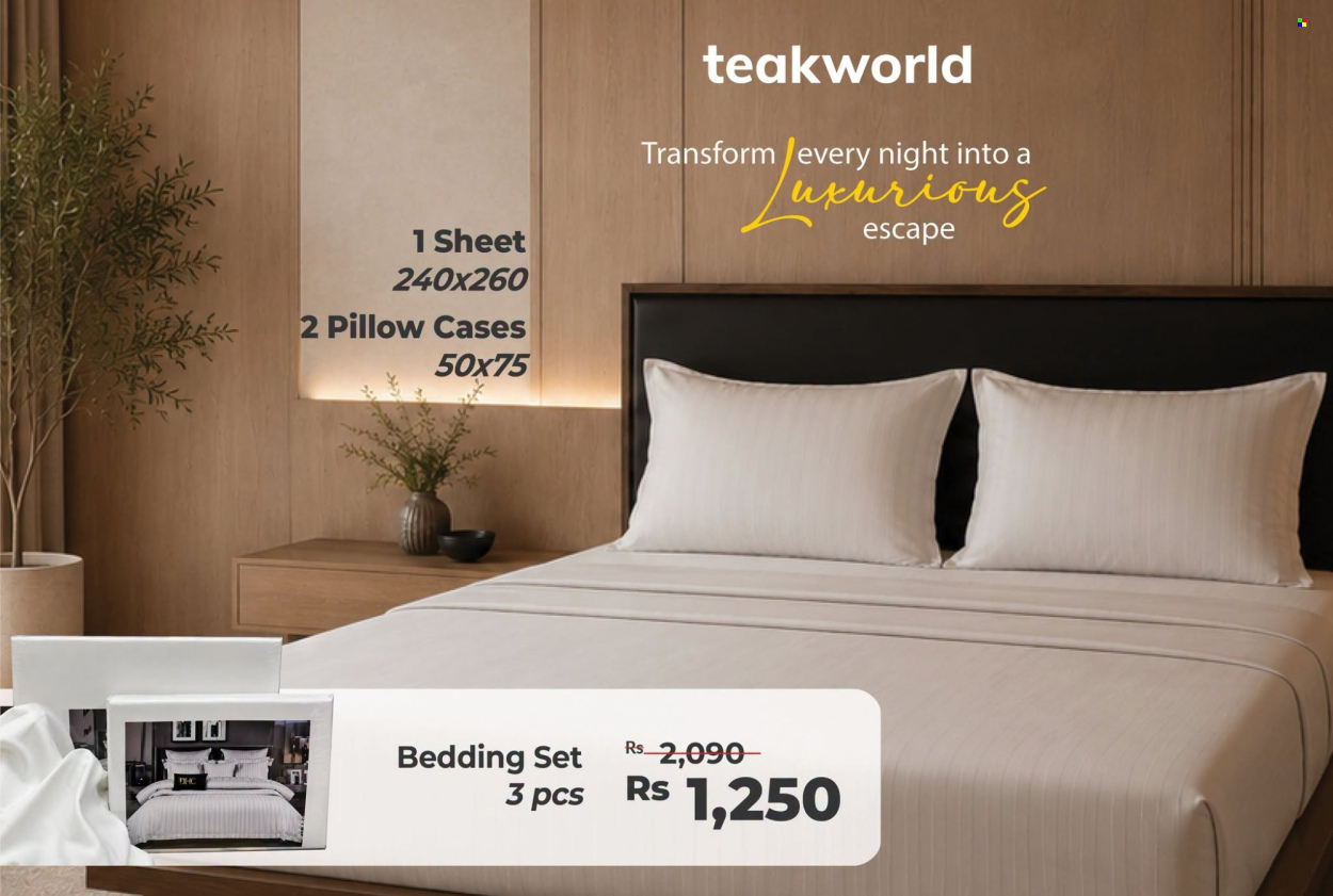 Catalogue Teak World. Page 1