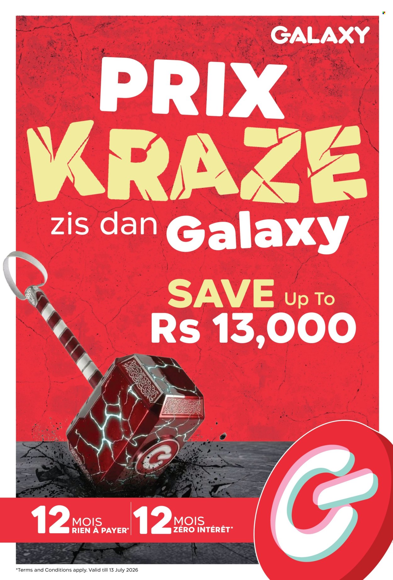 Galaxy catalogue - 10.07.2026 - 13.07.2026. Page 1