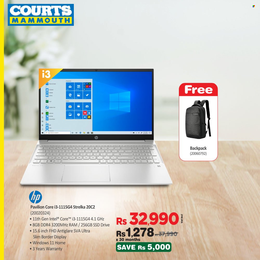 Courts Mammouth catalogue. Page 22