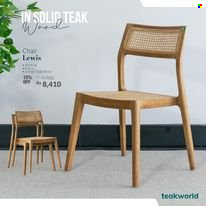 Teak World catalogue. Page 17