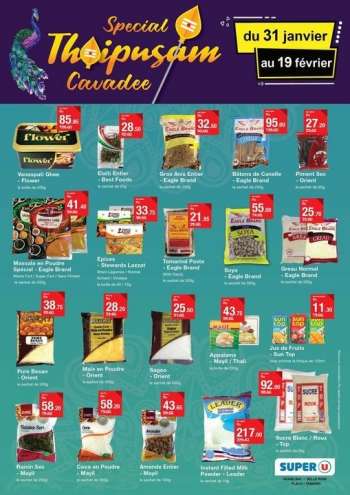 Super U catalogue