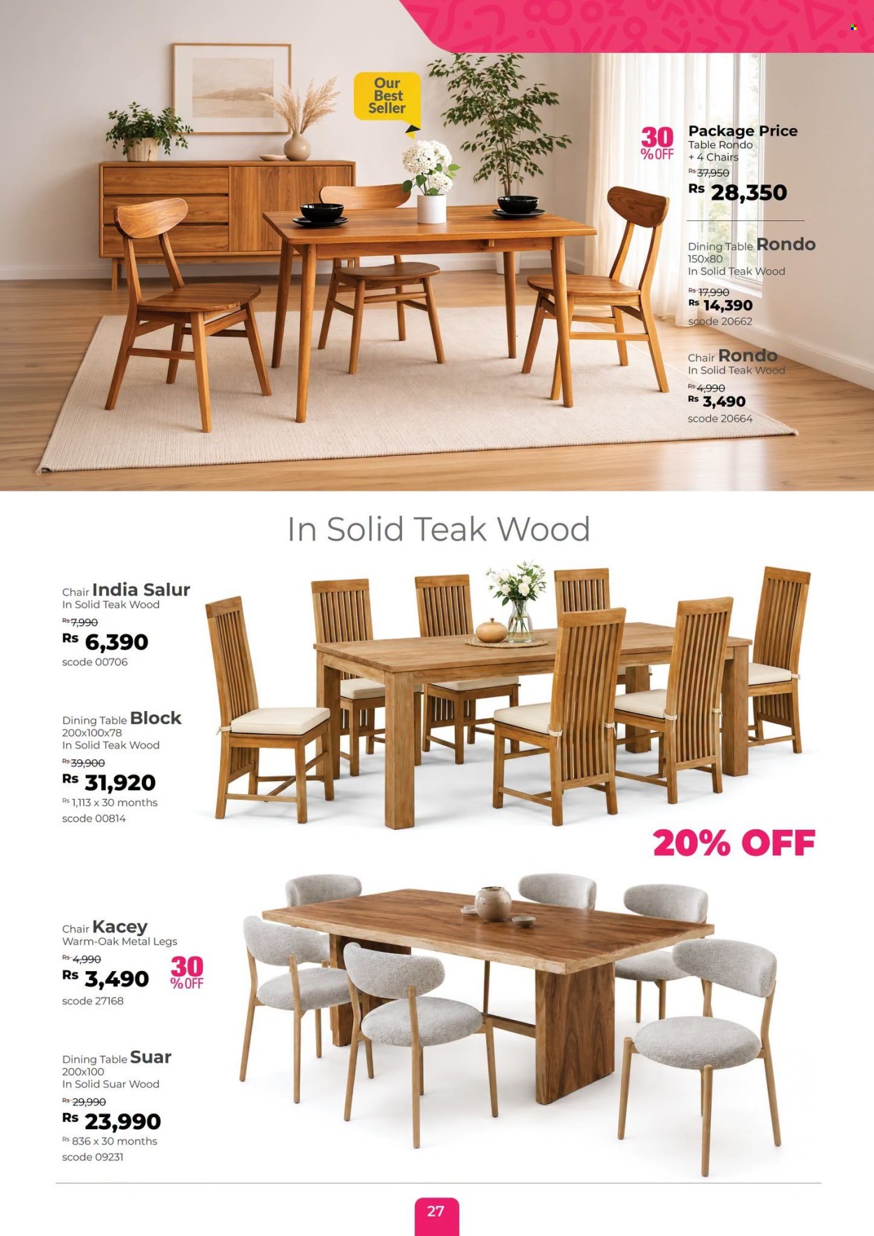 Teak World catalogue - 24.07.2026 - 31.08.2026. Page 28