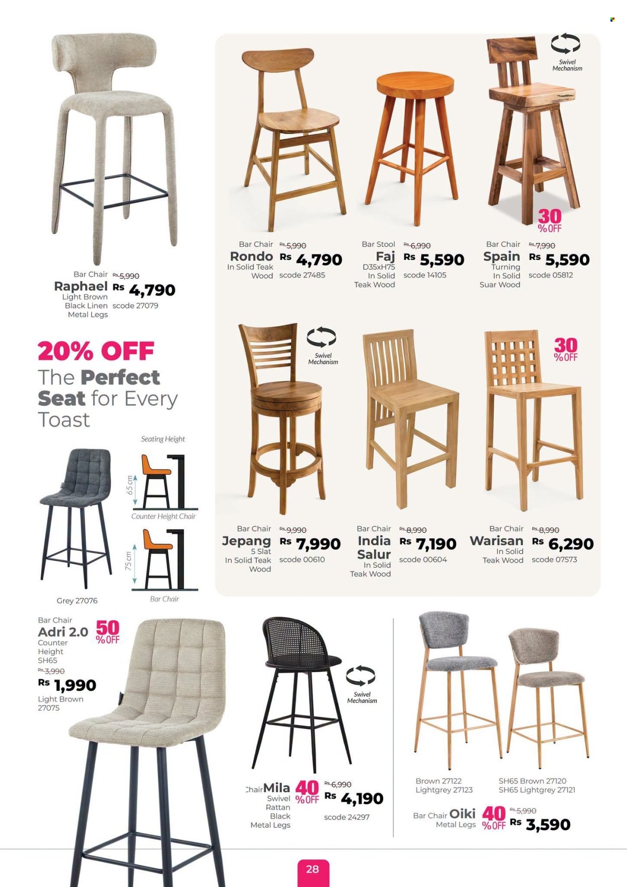 Teak World catalogue - 24.07.2026 - 31.08.2026. Page 29