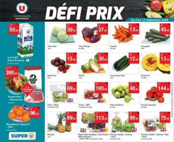 Catalogue Super U - 09/09/2026 - 13/09/2026.