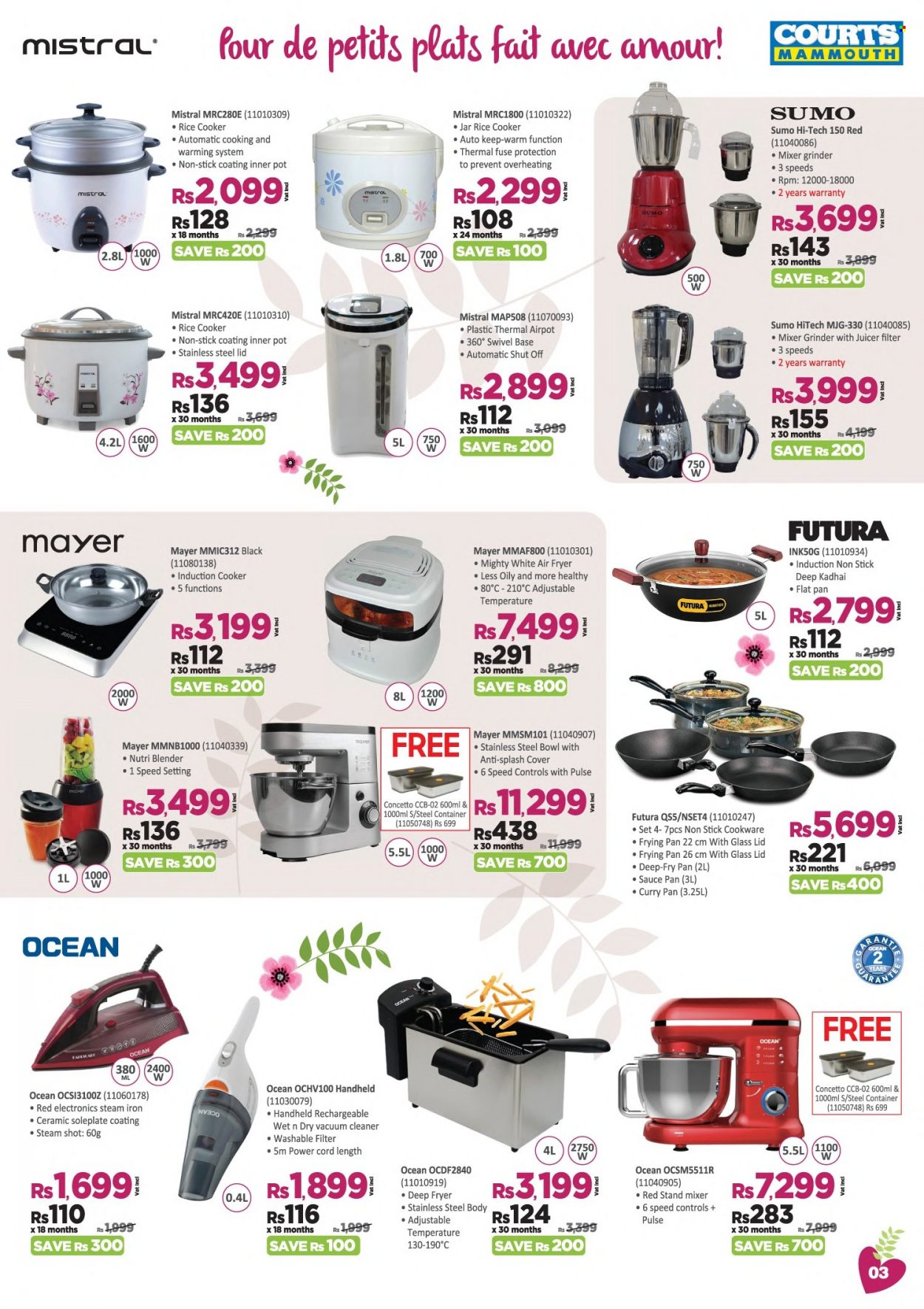 Courts Mammouth catalogue. Page 3