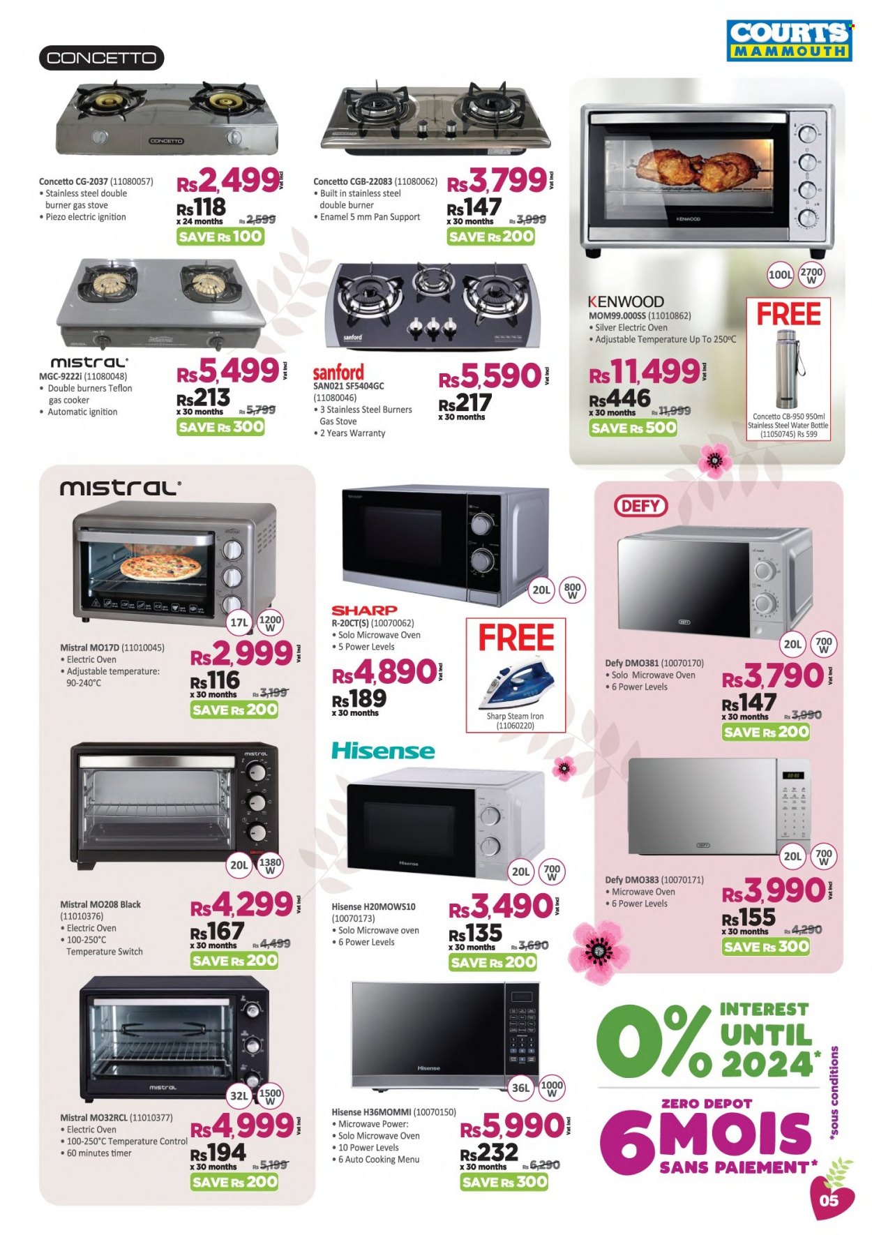 Courts Mammouth catalogue. Page 5
