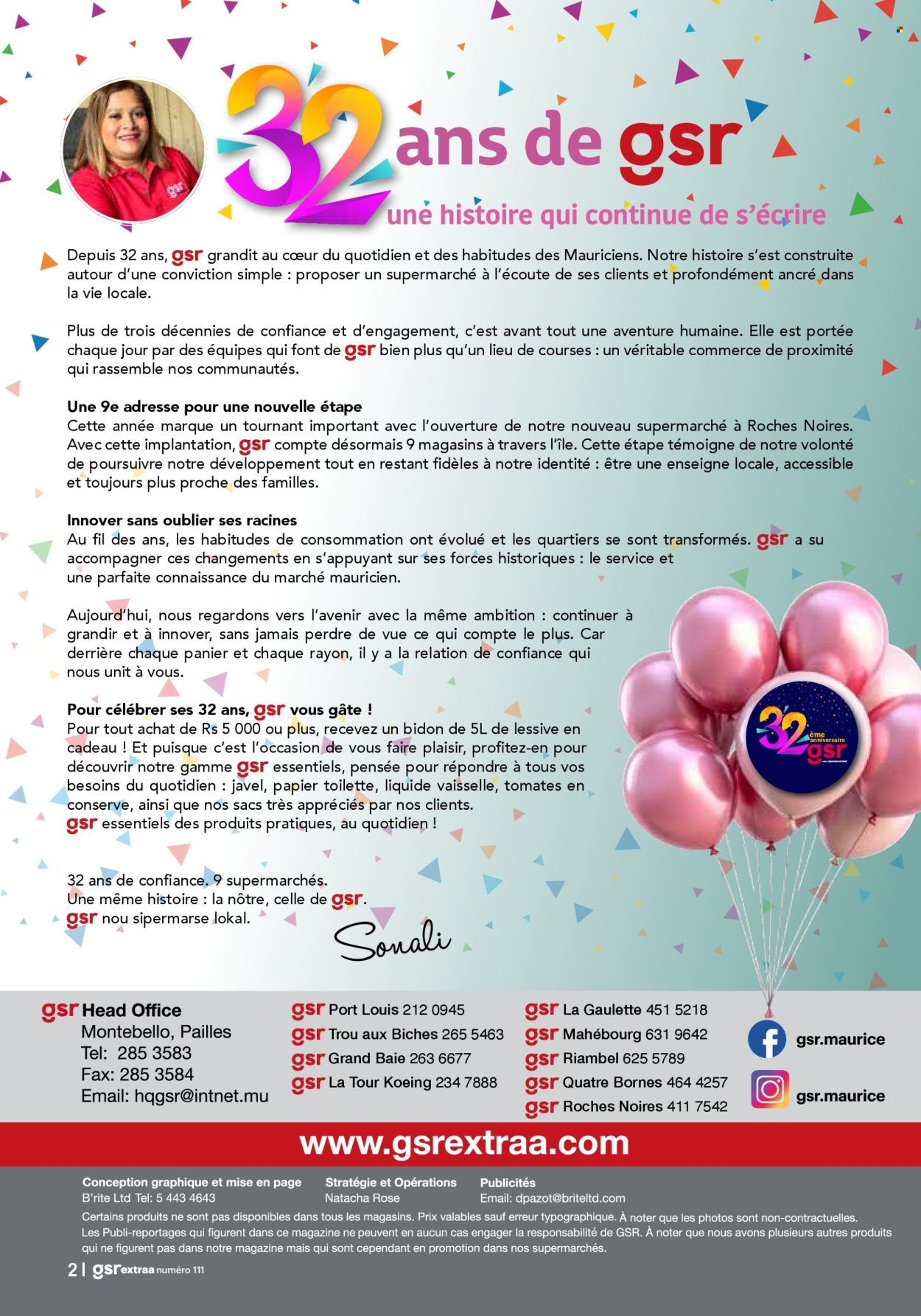 Catalogue GSR - 25/09/2026 - 18/10/2026. Page 2