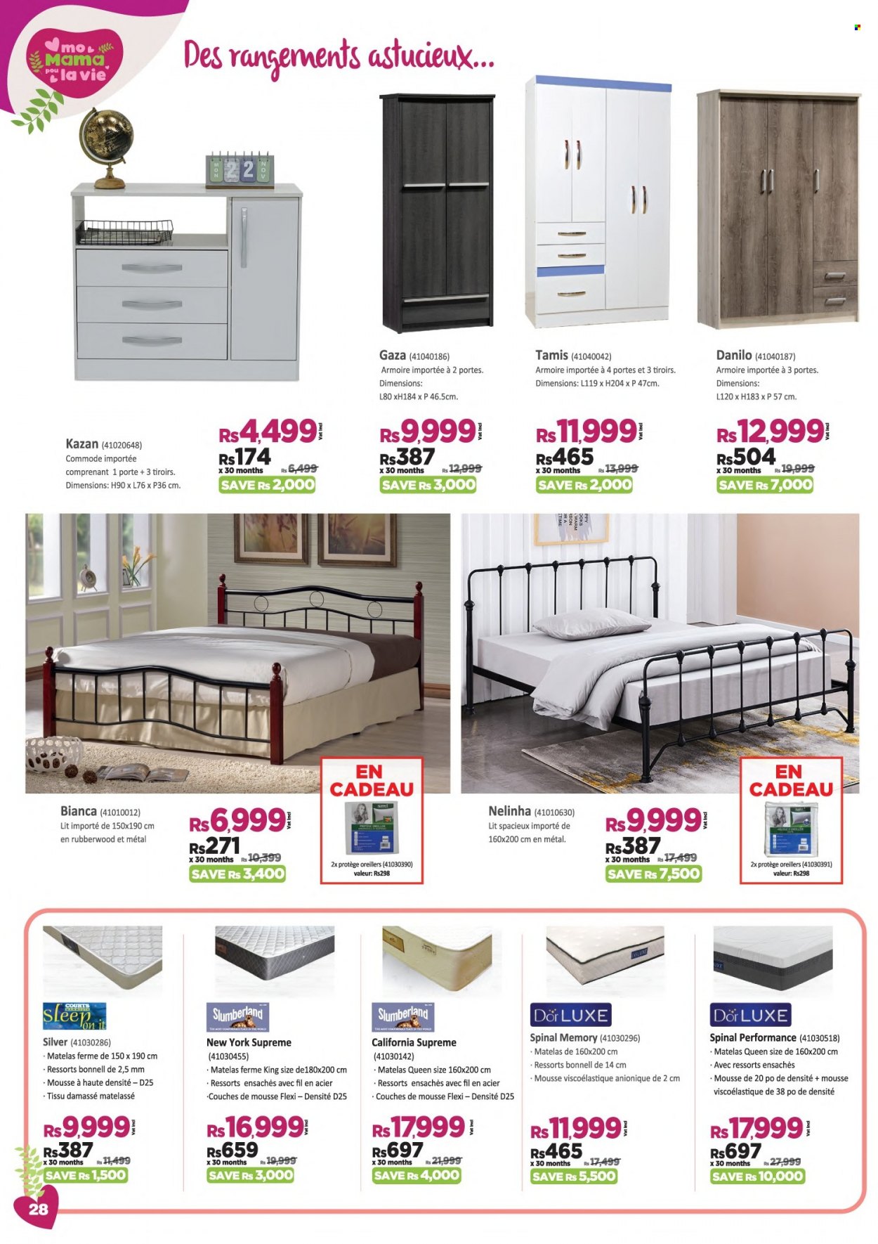 Courts Mammouth catalogue. Page 28