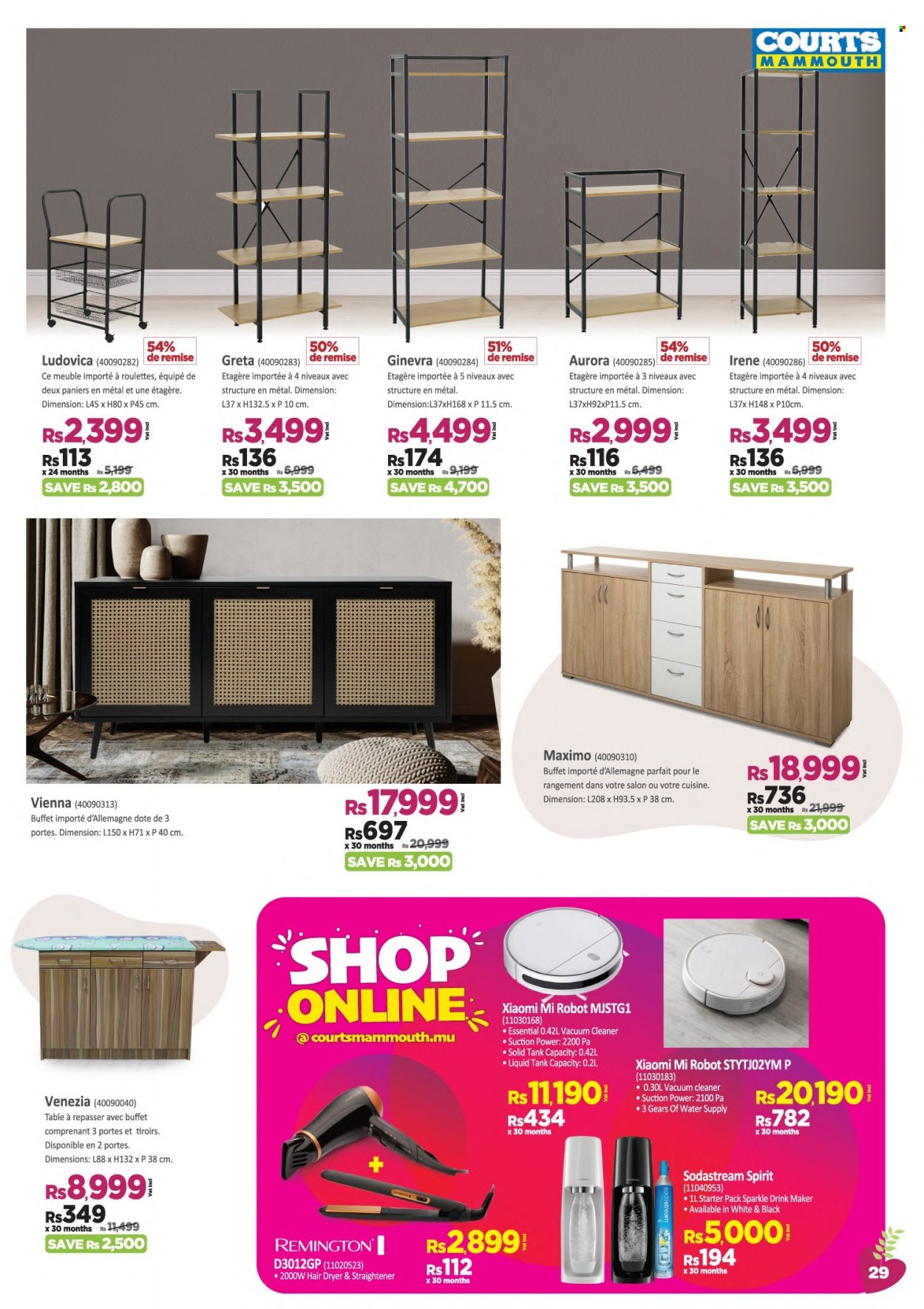 Courts Mammouth catalogue. Page 29