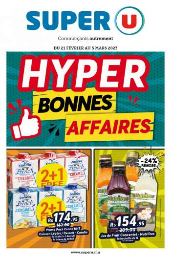 Catalogue Super U - 21/02/2023 - 05/03/2023.