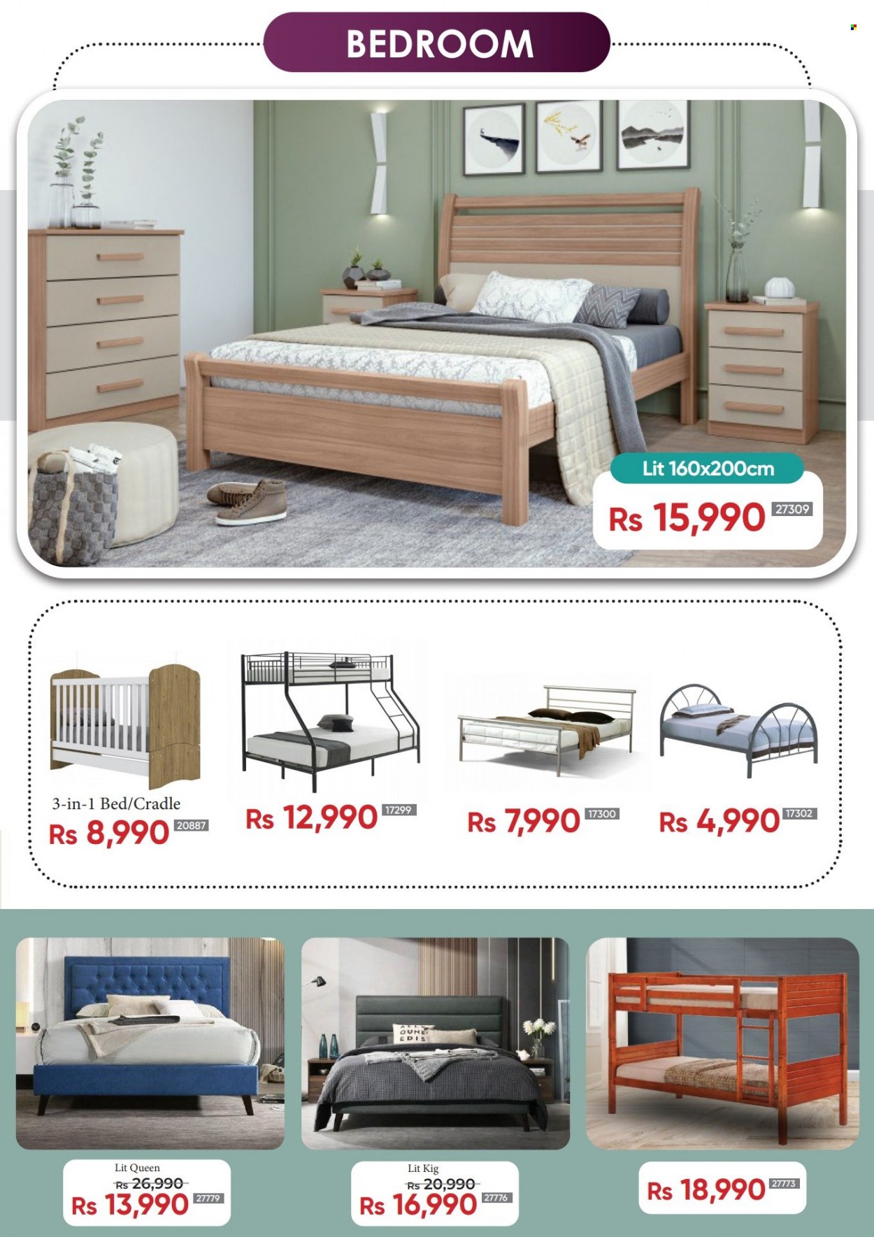thumbnail - TFP Catalogue - 1.03.2023 - 31.03.2023 - Sales products - bed. Page 14.