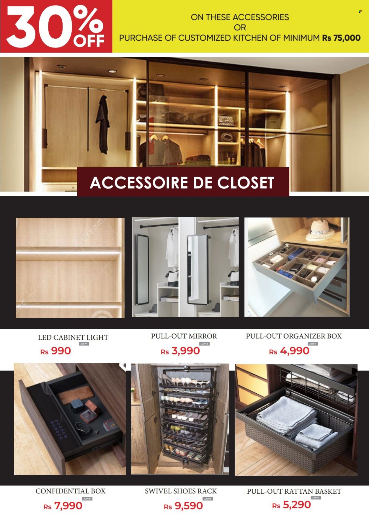 thumbnail - TFP Catalogue - 1.03.2023 - 31.03.2023 - Sales products - cabinet, closet system, mirror. Page 28.