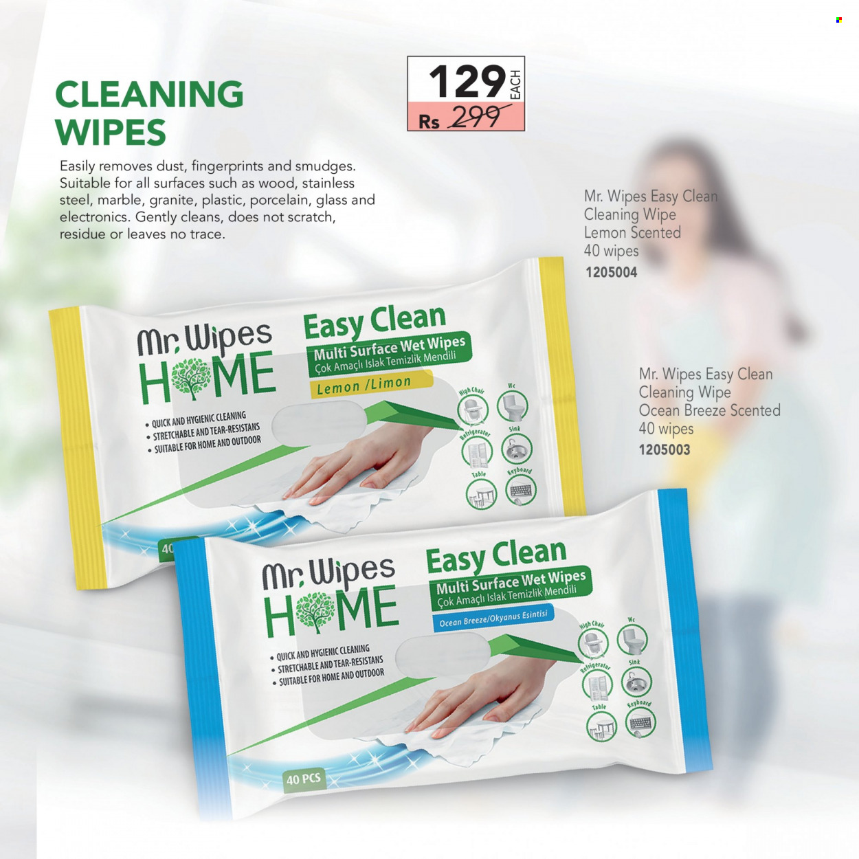 thumbnail - Farmasi Catalogue - 1.03.2023 - 31.03.2023 - Sales products - cleansing wipes, wipes. Page 59.