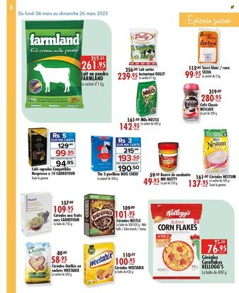 thumbnail - Jumbo Catalogue - 6.03.2023 - 26.03.2023 - Sales products - Milo, Mars, Kellogg's, corn flakes, Weetabix, candle, Nestlé, Nescafé. Page 32.