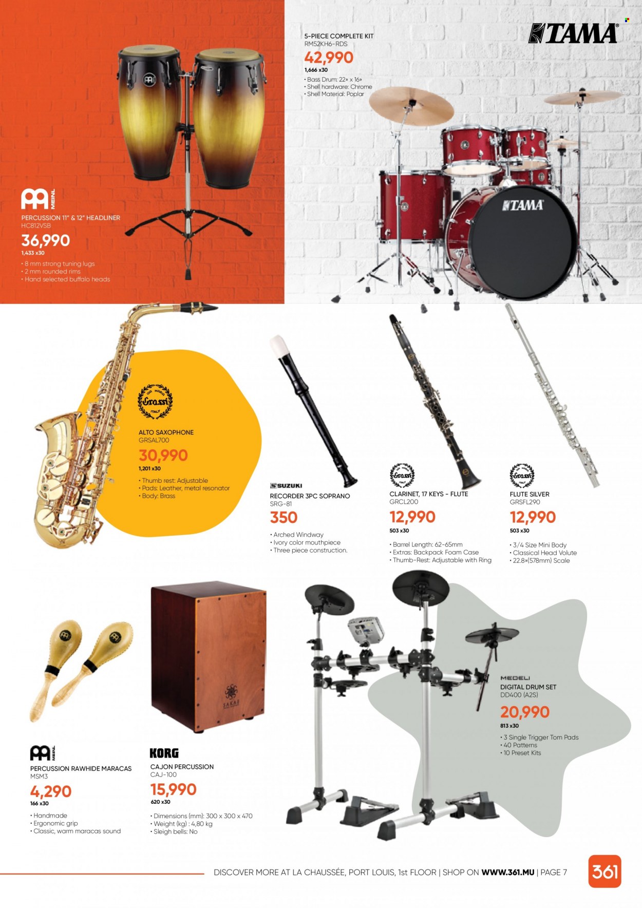 361 catalogue. Page 7